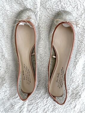 Zara | Shoes | Zara Yellow Pointed Toe Slingback Flats With  display picture 1